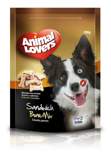 Galletas Animal Lover Sandwicn Bone 200 Gr