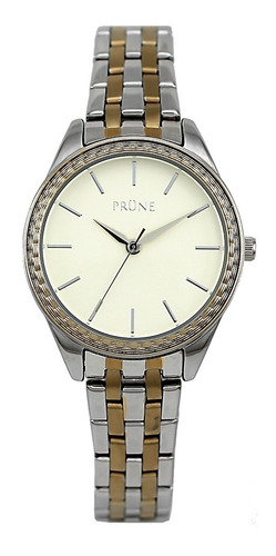 Reloj Dama Prune Prg-247-09 Combinado Fondo Blanco