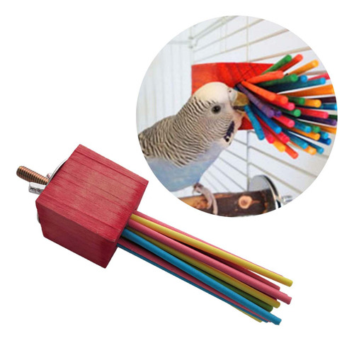 Juguete Masticable De Papel Para Fiesta De Pájaros, Juguete