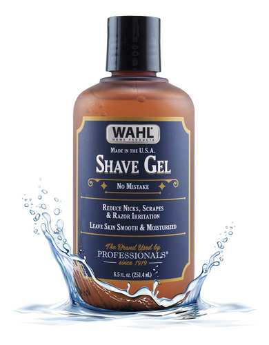 Wahl Gel De Afeitado Para Un Afeitado Limpio, Cerrado Y Có.