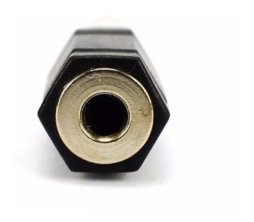 Plug Adaptador De Audio P10 Macho Para P2 Femea Estereo