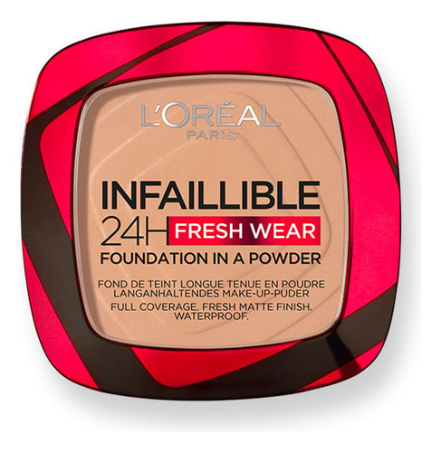 Loreal Paris Polvo Compacto Infallible 24h Fresh Wear