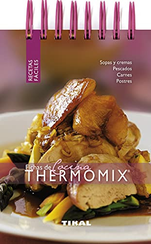 Libro Fichas De Cocina Thermomix Recetas Fáciles De Tikal  E