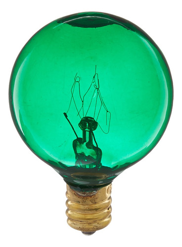 Una Foco Globe Color Verde