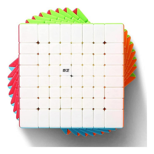 Bokefenuo Qy 8x8 Speed ????cube Stickerless Qy Puzzle 70mm J