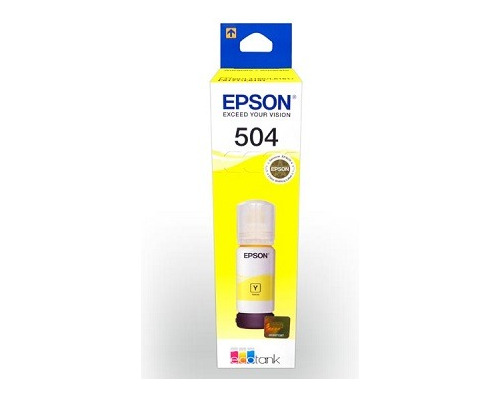 Botella De Tinta Original Epson T504420-al Amarillo