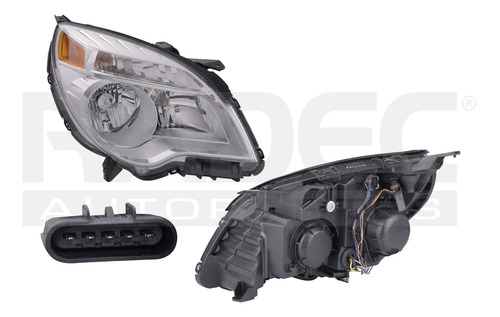 Faro Chevrolet Equinox Ls/lt 2010 2011 2012 S/lupa Derecho