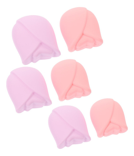 Fundas Protectoras De Silicona Para Brochas De Maquillaje