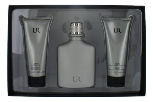 Set De Perfume Usher Ur, 3 Unidades, Para Hombre (100 Ml, Ed