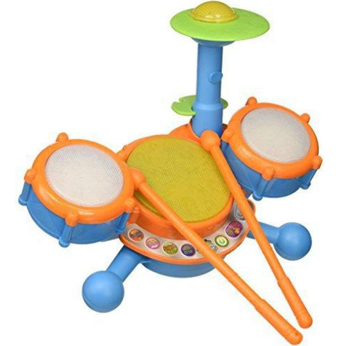 Juego De Batería Vtech Kidibeats Para Niños, Naranja