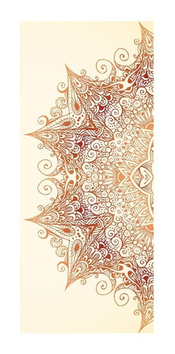 Adesivo Decorativo De Porta - Mandala - 099mlpt