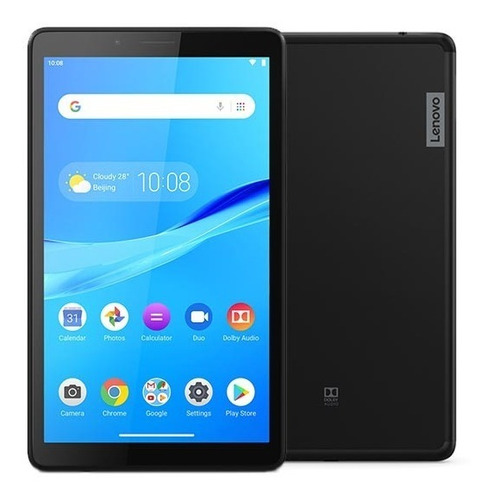 Tablet Lenovo M7 4g + Carcasa 16 Gb Onyx Black