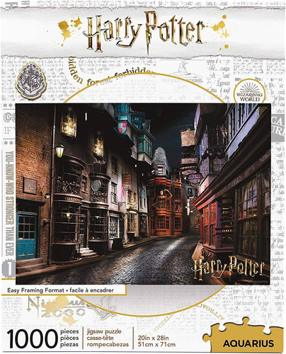 Rompecabezas Aquarius De Harry Potter, Diagon Alley, 1000 Pi