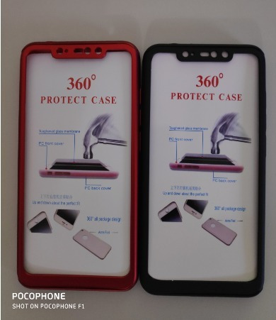 Kit Capa Capinha 360 Redmi Note 6 Pro 6.26 + Película Vidro