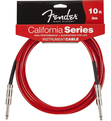 Cable De Instrumento Fender California Fgc10r