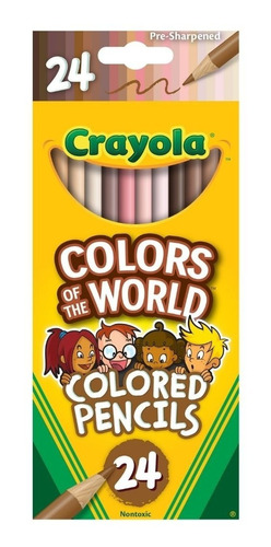 Crayola Colors Of The World 24 Colores. Importados