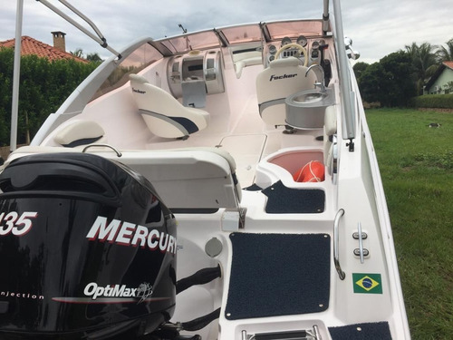 Imagem 9 de 10 de Lancha Fibrafort Focker 200 (2010) 135hp 83hr + Carreta Odne
