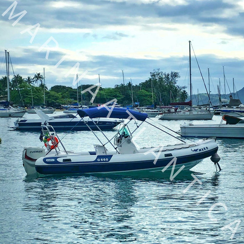 Imagem 1 de 5 de Bote Zefir G660 - 2019 Motor Etec 150hp - 120 Horas Novo