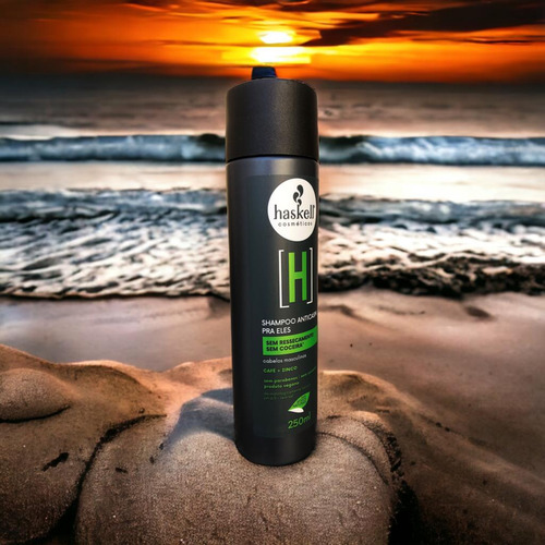 Kit 2 Shampoo Haskell Homem Anticaspa 250ml