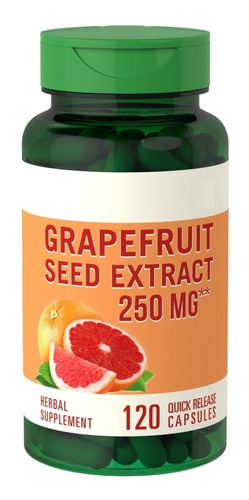 Grapefruit Seed Extracto Pomelo Toronja 250 Mg Americano Imp