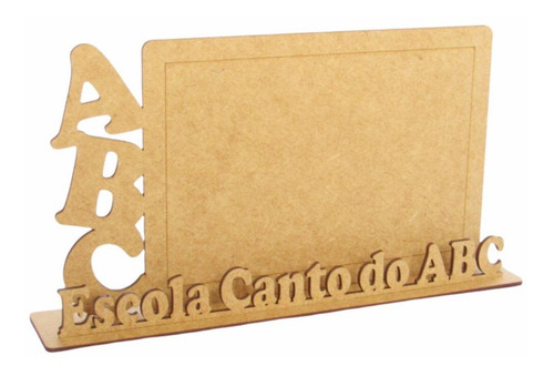 30 Lembrança Formatura Porta Retrato Abc Personaliz. Mdf Cru