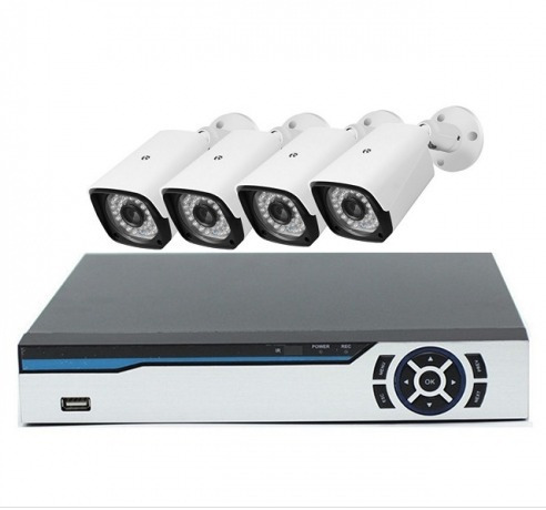 Kit Dvr 4 Cámaras De Seguridad Cctv | 12 Cuotas