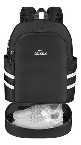 Kingbig Mochila De Gimnasio Mochila Impermeable Con Comparti