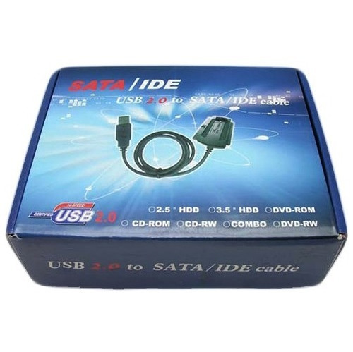 Convertidor Disco Duro Sata/ide 2.5 /3.5 A Usb 2.0