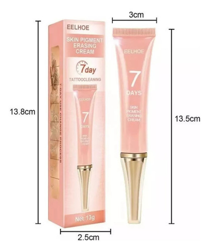 Crema Para Eliminar Tatuajes Permanentes De Cejas*2