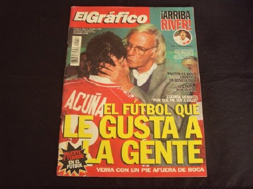 Revista El Grafico # 4052 - Tapa Independiente - Menotti