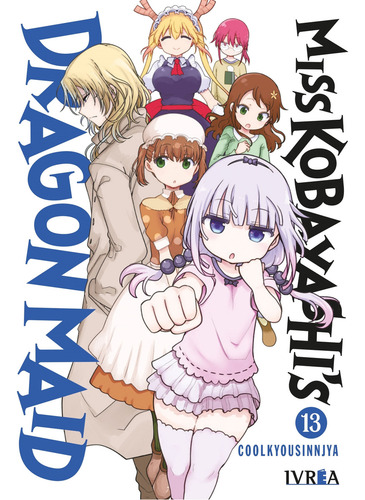 Miss Kobayashis Dragon Maid 13 - Coolkyousinnjya, De Coolkyousinnjya. Editorial Ivrea, Tapa Blanda En Español
