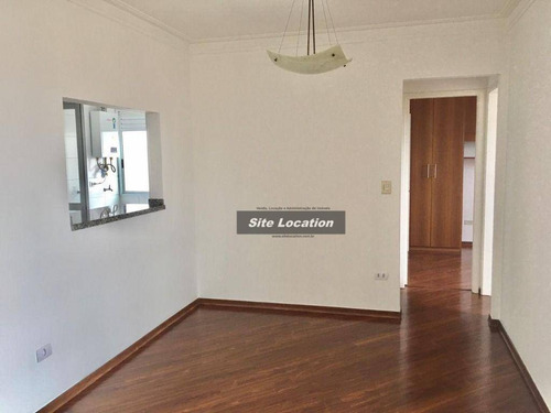 100617 Apartamento Com 2 Dormitórios Para Alugar, 55 M² Por R$ 2.600/mês - Brooklin - São Paulo/sp - Ap5186
