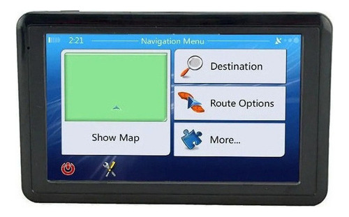 * Navegador Gps Portátil Para Un Auto Hd De 5 Pulgadas
