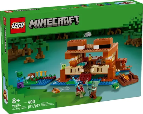 Lego Minecraft 21256 - A Casa Do Sapo | MercadoLivre