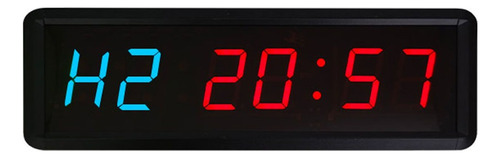 M Reloj De Pared Eu Display, Para Crossfit, Con Cronometro