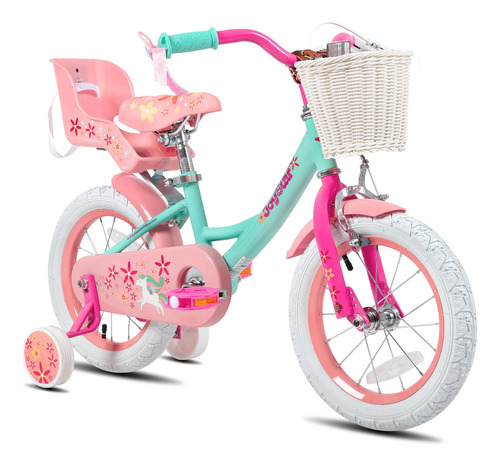 Joystar Unicorn - Bicicleta Infantil De 14 Pulgadas Para Nin