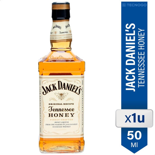Imagen 1 de 8 de Whisky Jack Daniels Honey Miel 50ml Miniatura Tennessee