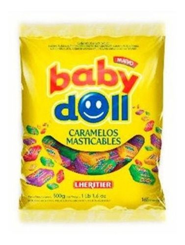 Caramelos Baby Doll Masticables X 500gr-lagolosineria