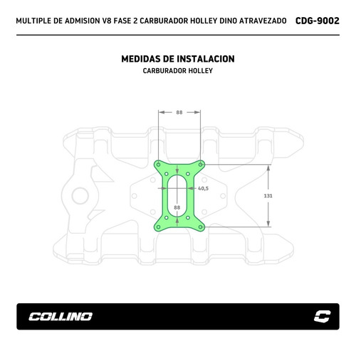 Imagen 4 de 7 de Multiple Admision Collino Ford V8 Fase 2 Holley Dino Cuotas