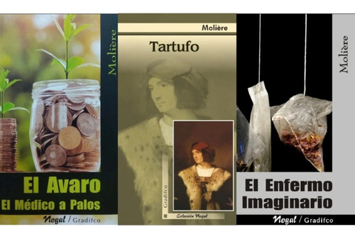 Lote X 3 Libros - Moliere