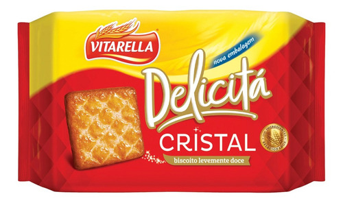 Biscoito Delicita Cristal 414g - Vitarella