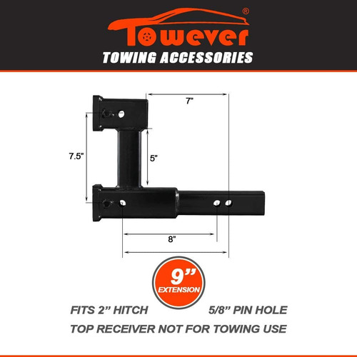 Imagen 2 de 4 de Tiròn / Extensión / Aumento Doble Para Tirón De 2 Towever