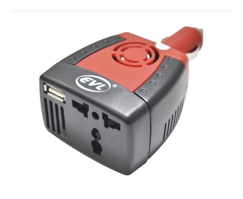 Inversor De Carro Con Usb 150w 12v Salida 110vac 21.50$