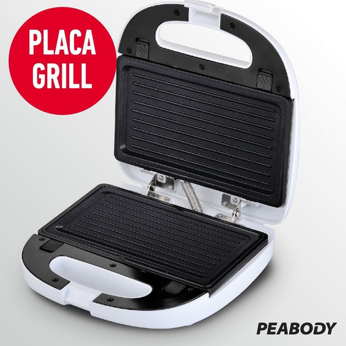 Imagen 3 de 9 de Sandwichera Waflera 5 En 1 Peabody Plancha Grill Omelette