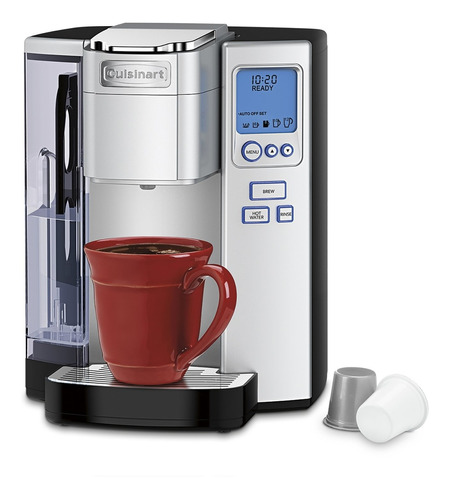 Cafetera Eléctrica Cuisinart 1 Taza En Acero Inoxidable Y