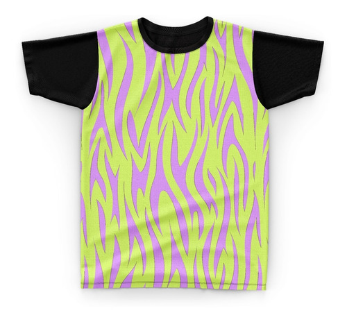 Camiseta Camisa Psy Fogo Flames Multicolorida Chamas - A20