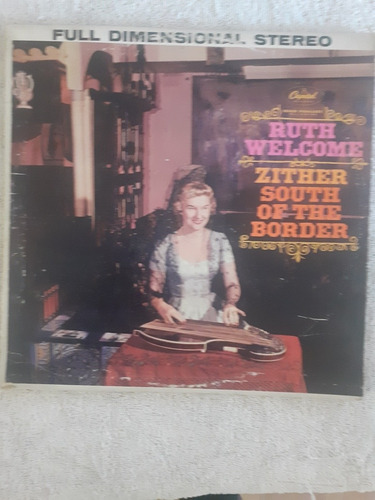 Vinilo: Zither South Of De Border.ruth Welcome.