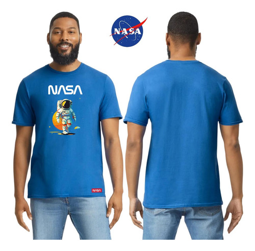 Playera Hombre Nasa Astronauta 624