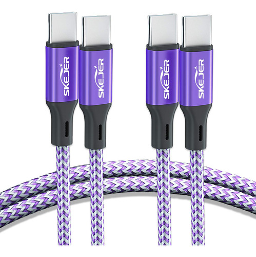 Cable De Carga Usb C A C, Sincronizacion De Carga Rapida, Ca