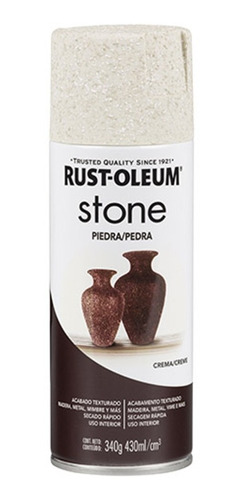 Aerosol Ultra Stone Efecto Piedra Rust Oleum Crema Sibaco